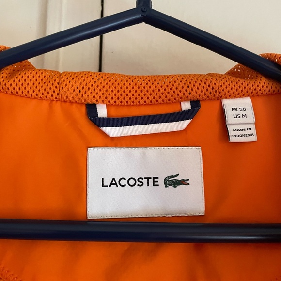 Lacoste NWT Lightweight Mesh Lined Windbreaker - Picture 5 of 5